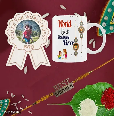 Designer Raksha Bandhan Gifts For Brothers And Sisters- Roli Chawal, Rakhi, Showpiece, Coffee Mug