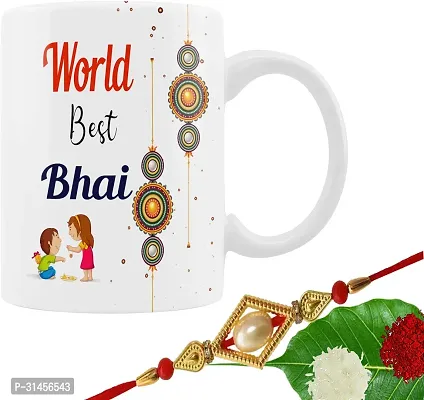 Designer Raksha Bandhan Gifts For Brothers And Sisters- Roli Chawal, Coffee Mug, Rakhi