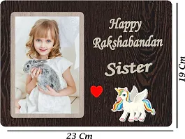 Designer Raksha Bandhan Gifts For Brothers And Sisters- Roli Chawal, Rakhi, Photo Frame-thumb2