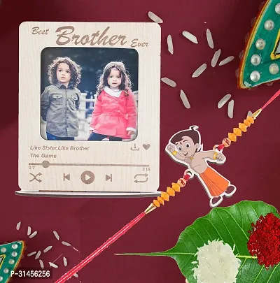 Designer Raksha Bandhan Gifts For Brothers And Sisters- Roli Chawal, Photo Frame, Rakhi