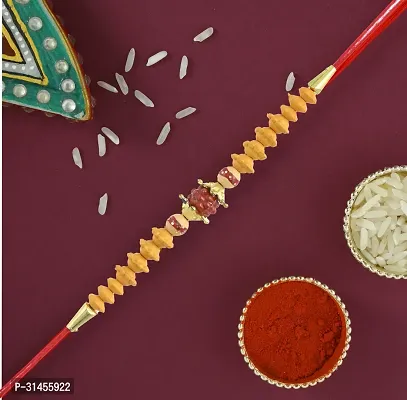 Designer Raksha Bandhan Gifts For Brothers And Sisters- Roli Chawal, Rakhi, Photo Frame-thumb2