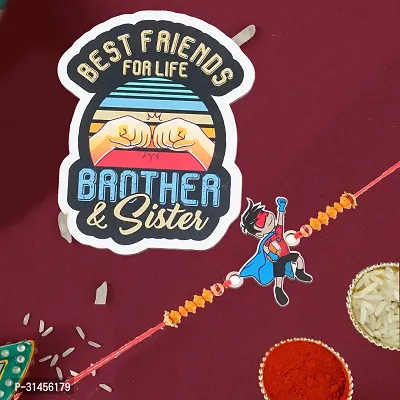 Designer Raksha Bandhan Gifts For Brothers And Sisters- Roli Chawal, Showpiece, Rakhi