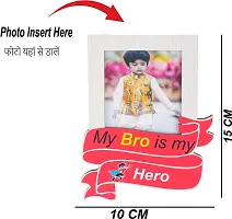 Designer Raksha Bandhan Gifts For Brothers And Sisters- Roli Chawal, Rakhi, Photo Frame, Coffee Mug-thumb1