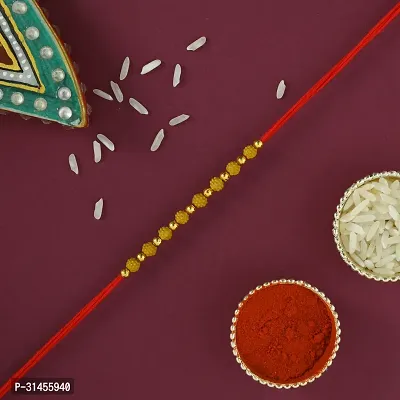 Designer Raksha Bandhan Gifts For Brothers And Sisters- Roli Chawal, Rakhi