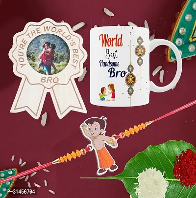 Designer Raksha Bandhan Gifts For Brothers And Sisters- Roli Chawal, Rakhi, Showpiece, Coffee Mug