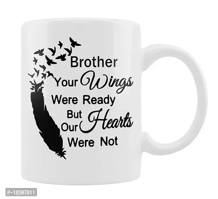 iMPACTGift Brother Printed Coffee Gift For Brother #438 Ceramic Coffee Mug-thumb0