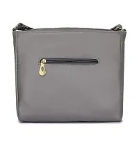 ASTIR COLLEEN Women's  Girl's Sling Bag - Tie Note (Grey)-thumb1