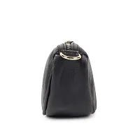 ASTIR COLLEN Vegan Leather Women Bag (Half Moon) (Black)-thumb2