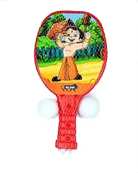 Stylish Fancy Trendy This Is Set Of 3 Table Tennis Badminton Plastic Racquet Set With 6 Balls And 6 Racquet-thumb2