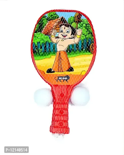 Stylish Fancy Trendy This Is Set Of 3 Table Tennis Badminton Plastic Racquet Set With 6 Balls And 6 Racquet-thumb3