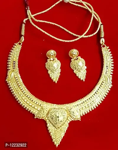 Gold Plated Brass Traditional Jewellery Set-thumb2