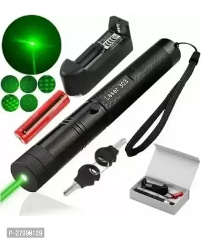 Laser LightRechargeable Green- Laser Pointer Party Pen Disco Light 5 Mile + Battery  (650 nm, Green)