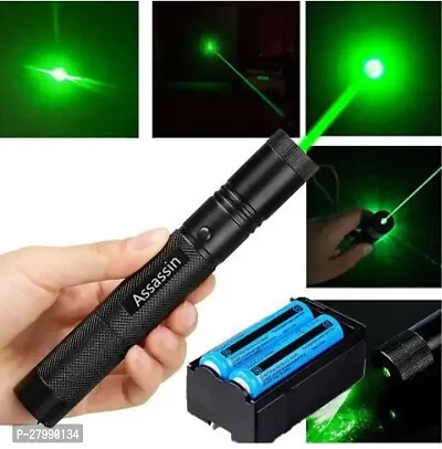 Rechargeable Green- Laser Pointer Party Pen Disco Light 5 Mile + Battery  (650 nm, Green)