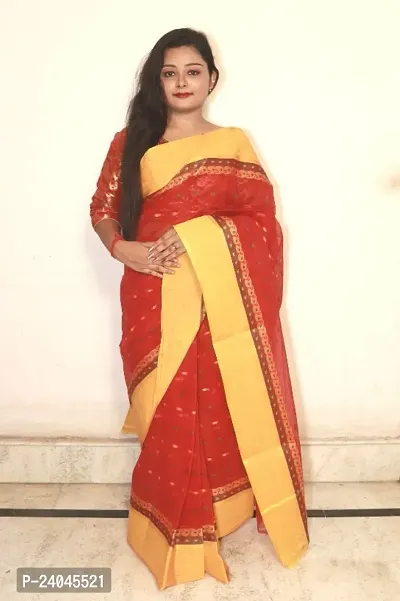 Classic Cotton Saree without Blouse piece-thumb0