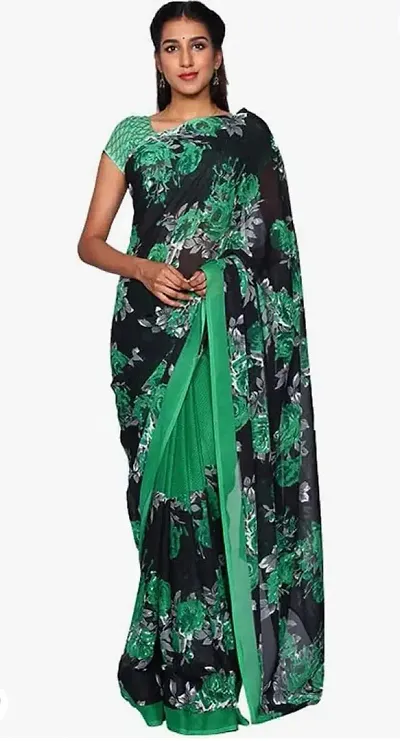 Elegant Silk Saree with Blouse piece For Women