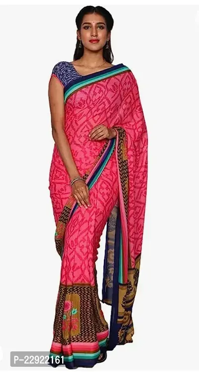 Elegant Red Silk Cotton Saree with Blouse piece For Women