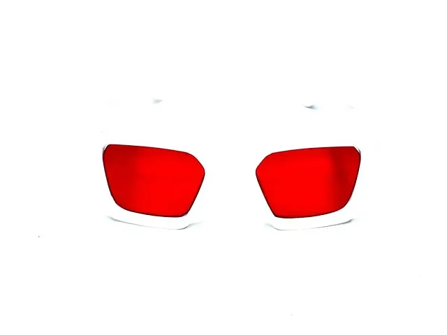 VIRAJ OPTICAL KART | SUNGLASSES UNISEX | SQUARE SUNGLASSES (Red)