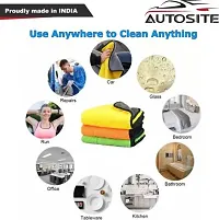 Microfiber Vehicle Washing Cloth  (Pack Of 2, 800 GSM)-thumb3