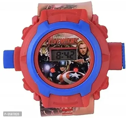 Digital 24 Images Avenger Projector Watch for Kids(Unisex, Assorted Design)-thumb0