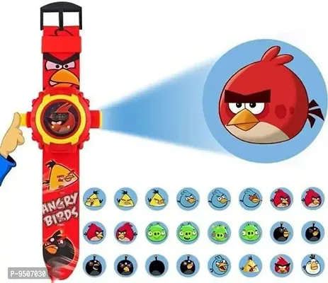 Digital 24 Images Angry Bird Projector Watch for Kids(Unisex, Assorted Design)