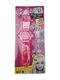 Digital 24 Images Barbie Projector Watch for Kids(Unisex, Assorted Design)-thumb1