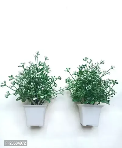 2 Pieces of Artificial Plants With Pot Pack Of 2