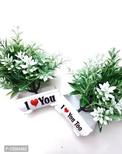Artificial Plants With Pot Pack Of 2