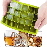 24 Grid Silicon Ice Cube Tray Mold For Freezer - 2 pcs-thumb4