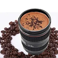 Plastic Camera Lens Coffee Mug With Cookie Holder 400ml-thumb1