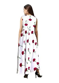 Stylish Rayon Printed Gown For Women-thumb1