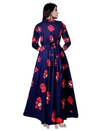 Stylish Rayon Printed Gown For Women-thumb1