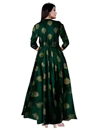 Stylish Rayon Printed Gown For Women-thumb1