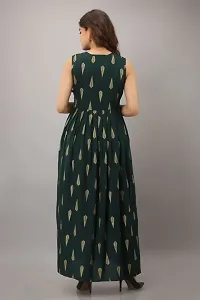 Stylish Rayon Printed Gown For Women-thumb1