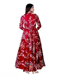 Stylish Rayon Printed Gown For Women-thumb1