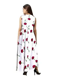 Stylish Rayon Self Design Gown For Women-thumb1