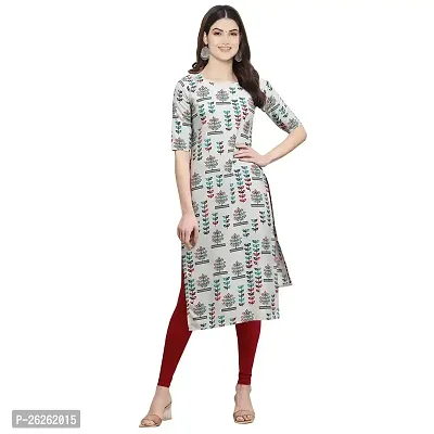 Beautiful A-Line Multicoloured Printed Crepe Kurta For Women-thumb0