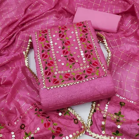 New In Chanderi Silk Suits 