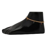 Gahne Mall Indian Traditional Crystal Stone Designer Bridal Foot Fashion Jewelry Anklets (4)-thumb2