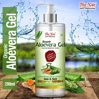 The Nile Organic 100% Pure Aloe Vera Gel For Young n Radiant Skin n Hair, 200 ml-thumb2