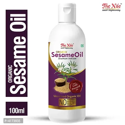 The Nile Pure and Natural Organic Sesame Oil for Skin and Hair 100 ML-thumb0