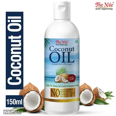 The Nile Organic Extra Virgin Kerala Coconut Oil Hair Oil  150 ML