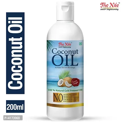 The Nile Organic Extra Virgin Kerala Coconut Oil Hair Oil  200 ML