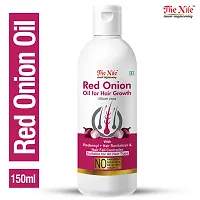 The Nile Red Onion Oil with Redensyl for Hair Regrowth 150 ML X 2 (Combo of 2 Bottle)(300 ML)-thumb1