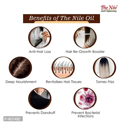 The Nile Hair Growth Tonic Oil 100 ML X 2(Combo of 2 Bottle)(200 ML)-thumb2