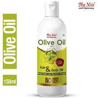 Nile Pure Cold Pressed Olive Oil For Hair and Skin 150 ML X 2(Combo of 2 Bottle)(300 ML)-thumb1