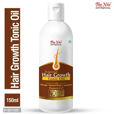 The Nile Hair Growth Tonic Oil 150 ML X 2(Combo of 2 Bottle)(300 ML)
