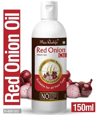 Red Onion Oil With Redensyl + Hair Revitalizer, Hair Regrowth & Hair Fall Control 150 Ml
