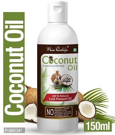 Mia Khalifa Pure And Natural Organic Coconut Oil For Skin And Hair 150 Ml