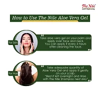 The Nile Organic 100% Pure Aloe Vera Gel For Young n Radiant Skin n Hair, 200 ml-thumb1