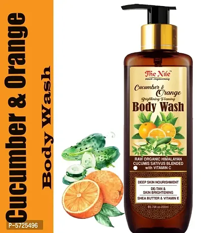 The Nile Cucumber & Orange Bodywash